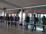KEBERANGKATAN DI BANDARA TJILIK RIWUT