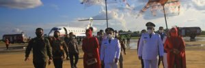 KEDATANGAN GUB DAN WAGUB PASCADILANTIK