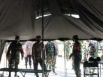 UTAMA-Danrem102 dan Kapolda PENGECEKKAN: Danrem 102/Pjg Brigjen TNI Purwo Sudaryanto bersama Kapolda Kalteng Irjen Pol. Dedi Prasetyo melakukan pengecekkan kesiapan RS TNI AD untuk antisipasi lonjakan kasus Covid-19. (FOTO:PENREM 02/Pjg)