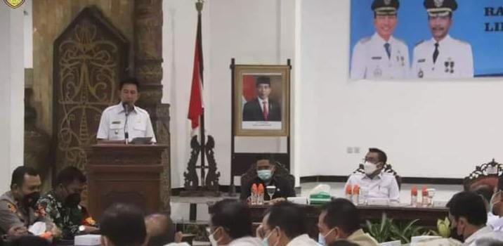 Foto Pemkab batara bupati buka raker