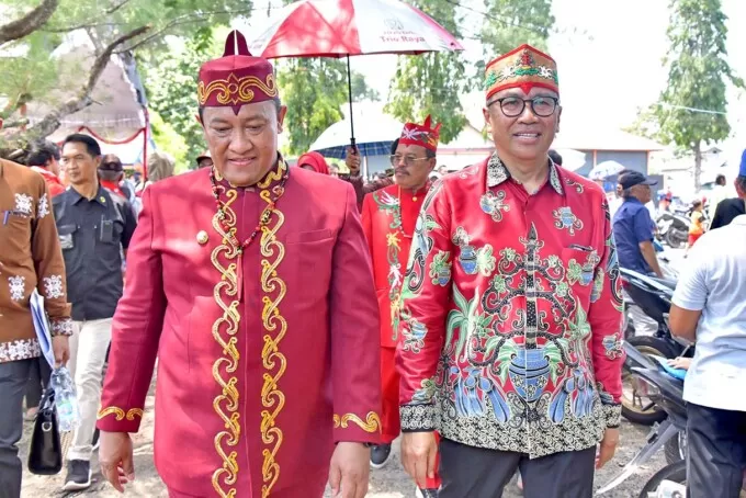 Bapperida Provinsi Kalteng, Ir Leonard S Ampung MM MT saat mendampingi Wakil Gubernur Kalteng Edy Pratowo