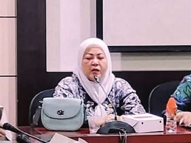 KUNJUNGAN KERJA: Wakil Ketua II DPRD Kabupaten Barito Utara, Henny Rosgiaty Rusli saat melakukan kunjungan kerja ke DPRD Kota Tangerang, belum lama ini.