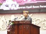 DPRD KALTENG Laporan Reses: Juru Bicara Anggota Dprd Kalteng Dari Daerah Pemilihan (Dapil) Iv Kalteng, Bambang Irawan Menyampaikan Hasil Reses Dalam Sidang Paripurna Di Gedung Dewan Setempat, Belum Lama Ini.