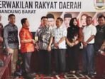 Wakil Ketua I DPRD Kabupaten Kapuas Yohanes, Ketua Pansus I DPRD Kapuas Abdurahman Amur dan beserta anggota pansus I melaksanakan kegiatan konsultasi dan koordinasi ke DPRD Bandung Barat.
