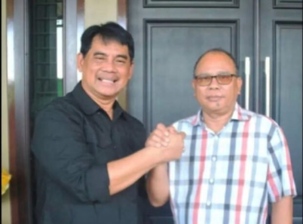 Shalahuddin dan H Gogo saat bertemu.