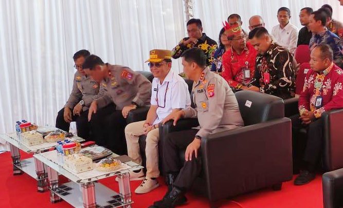 peletakan batu pertama pembangunan dapur SPP MBG