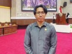 HADIRI: Anggota Komisi IV DPRD Kalimantan Tengah (Kalteng), Okki Maulana, menghadiri rapat paripurna ke-11 masa persidangan III 2025-2029 di ruang rapat DPRD Kalteng, Senin (16/6).