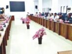 DPRD BATARA RAPAT DENGAR PENDAPAT: DPRD Barito Utara menggelar saat Rapat Dengar Pendapat (RDP) bersama warga pemilik lahan di Desa Paring Lahung dengan PT TOP, di Ruang Rapat DPRD setempat, Rabu (2/7).