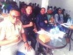 HADIRI: Anggota DPRD Kabupaten Kapuas, H Didi Hartoyo bersama Ketua DPRD Kabupaten Kapuas Ardiansah dan Wakil Ketua II DPRD Kabupaten Kapuas Berinto, juga Anggota DPRD Kapuas Daerah Pemilihan (Dapil) III Syarkawi H Sibu, dan Septi Purnama Sari setelah Musrenbang Kecamatan Timpah, Selasa (4/2).