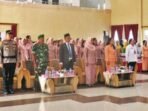 SEMINAR: Wakil Bupati Katingan, Firdaus menghadiri seminar dan juga dirangkai dengan pengukuhan pengurus GOW Katingan periode 2025-2030 di gedung Salawah Kasongan, Rabu (2/7).
