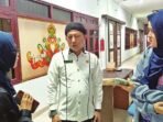 DIWAWANCARAI: Kepala Dinas Kelautan dan Perikanan Kotim, Ahmad Sarwo Oboi saat diwawancarai awak media beberapa waktu lalu.