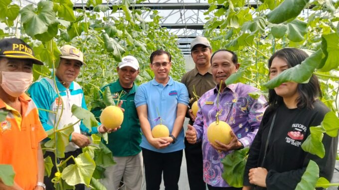 Kelompok Tani (Poktan) Karya Bersama di Desa Pasir Panjang, Kecamatan Arut Selatan, tampak semarak pada Jumat, (18/7/2025).