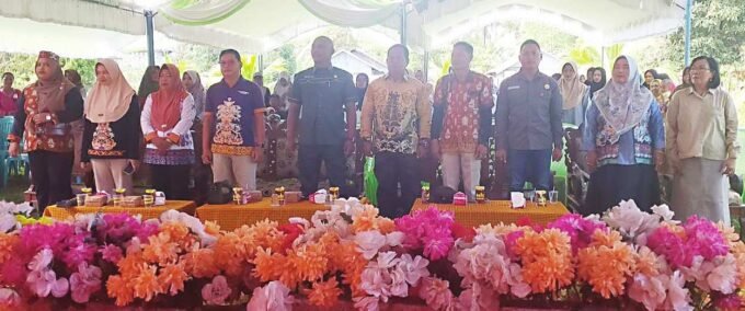 DPRD KAPUAS GEBYAR PAUD: Anggota DPRD Kapuas Suprianto saat menghadiri kegiatan gebyar PAUD di Kecamatan Tamban Catur belum lama tadi.