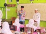 PANTAU MBG: Bupati Bartim M Yamin bersama forkopimda melakukan pengecekan berkaitan MBG di salah satu sekolah di Kecamatan Dusun Tengah, belum lama ini.