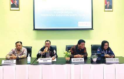 BARITO TIMUR ASESMEN : Tujuh calon Sekda mengikuti pembukaan asesmen di Kantor BKN Regional VII Banjarbaru, Kalimantan Selatan, Selasa (9/9).