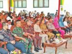 DPRD PALANGKA RAYA IKUTI: Ketua DPRD Kota Palangka Raya, Subandi hadir secara langsung dalam peresmian SR yang dilakukan oleh Wali Kota Palangka Raya, Senin (22/9).
