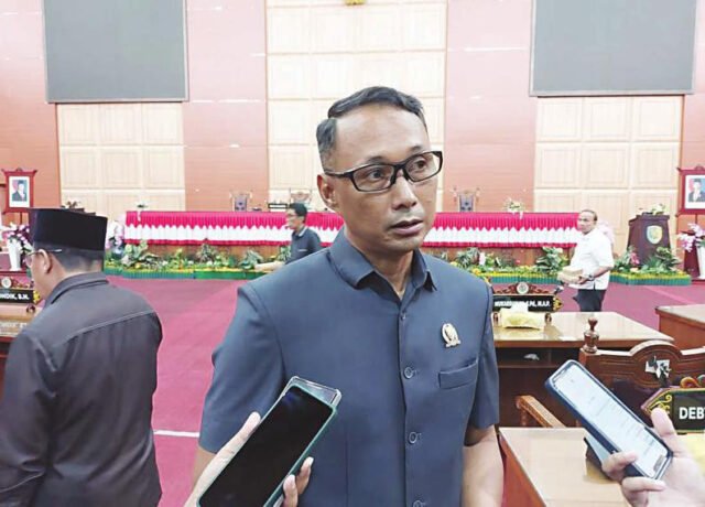 DPRD PALANGKA RAYA Anggota Komisi III DPRD Kota Palangka Raya, Jati Asmoro.