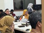 RAPAT: Bupati Kabupaten Kotim H.Halikinnor beserta Wakil Bupati Irawati saat menghadiri Rapat Koordinasi dengan Mendagri, Selasa (2/9/2025).