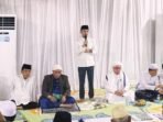 Palangka raya SAMBUTAN: Wali Kota Palangka Raya, Fairid Naparin meminta doa kepada seluruh masyarakat Kota PalangkaRaya dalam menjalankan ibadah umrah, di Rujab Wali Kota Palangka Raya, Kamis malam (28/8).