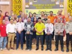 BARITO SELATAN PAPARAN: Wakil Bupati Barito Selatan, Khristianto Yudha, di sela giat penanggulangan bencana alam pada kegiatan sosialisasi di Aula Sekretariat Daerah, Kamis (22/10).