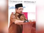 BARITO SELATAN ARAHAN: Wakil Bupati Barito Selatan Kristianto Yudha memberikan arahan terkait pentingnya pelaporan kegiatan PD kepada pimpinan daerah.