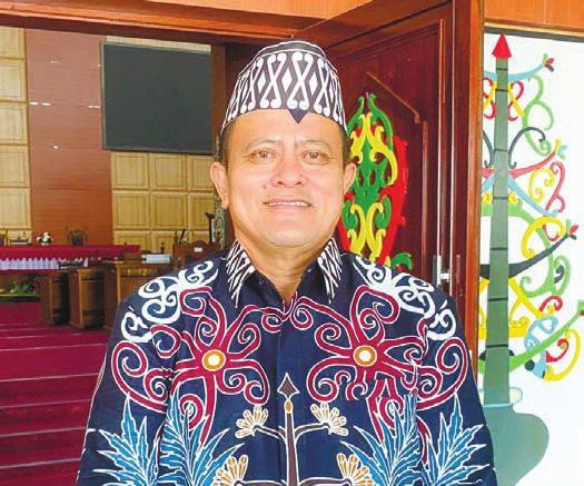 DPRD PALANGKA RAYA Hatir Sata Tarigan Anggota Komisi I DPRD Kota Palangka Raya