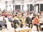 DPRD BATARA RAMAH TAMAH: Anggota DPRD Kabupaten Barito Utara dari Fraksi Partai Kebangkitan Bangsa (F-PKB) H Nurul Anwar saat mengahadiri acara silaturahmi dan ramah tamah Bupati dan Wakil Bupati bersama Pemerintah Kabupaten dan masyarakat di Gedung Balai Antang Muara Teweh, Minggu (12/10).