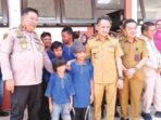PALANGKA RAYA BAHAGIA: Wali Kota Palangka Raya, Fairid Naparin turut hadir dalam peresmian Sekolah Rakyat (SR), belum lama ini.