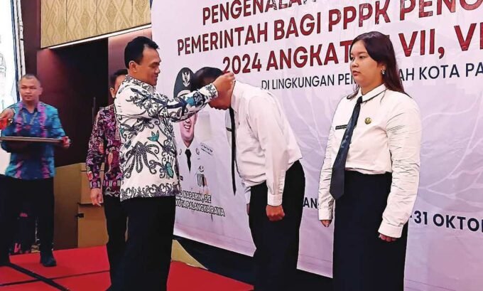 PALANGKA RAYA Wakil Wali Kota Tekankan Nilai BerAKHLAK bagi PPPK Palangka Raya