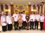 BARITO SELATAN BAHASA DAERAH: Wakil Bupati Barsel, Khristianto Yudha saat menghadiri kegiatan Festival Tunas Bahasa Ibu tahun 2025 di Aula Disdik Barsel