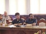 DPRD KALTENG AKTIF: Anggota Komisi IV DPRD Kalteng, Okky Maulana saat menghadiri RDP di gedung dewan, belum lama ini.