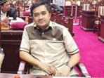 DPRD KALTENG AKTIF: Anggota Komisi IV DPRD Kalimantan Tengah (Kalteng), Asdy Narang saat menghadiri rapat paripurna DPRD Kalteng, belum lama ini.