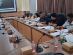 Suasana rapat pembahasan RAPBD Tahun 2026, antara Komisi IV DPRD Kotim dengan mitra kerjanya, Rabu (22/10).