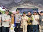 SINERGISME: Bupati Barito Utara H. Shalahuddin bersama Gubernur H. Agustiar Sabran, Kapolda Kalteng Irjen Pol. Iwan Kurniawan, dan pihak terkait.