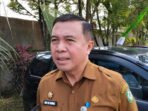 DIWAWANCARAI: Staf Ahli Bupati Kotim Bidang Pemerintahan, Hukum, dan Politik, Wim RK Benung, saat diwawancarai awak media Rabu (24/12).