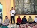 Bupati Barsel Eddy Raya Samsuri menggelar silaturahmi di kediamannya di Kota Palangka Raya, Selasa (10/2).