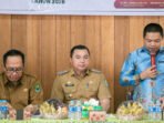 MUSRENBANG: Wakil Ketua II DPRD Kapuas saat Musrembang belum lama tadi.