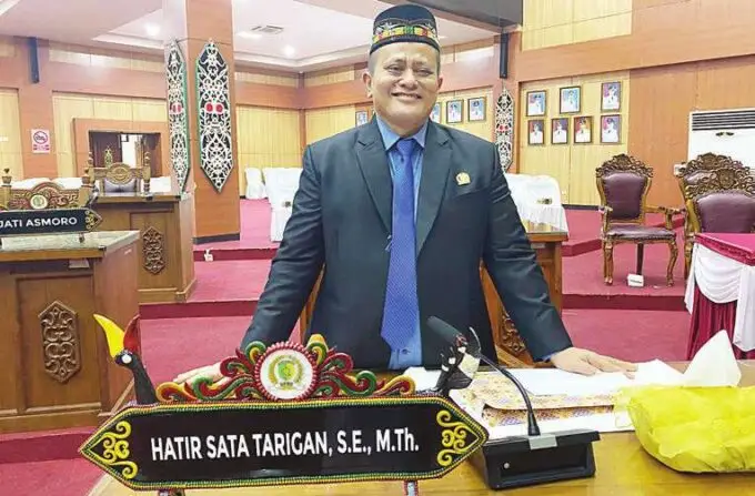 Hatir Sata Tarigan Anggota Komisi I DPRD Kota Palangka Raya