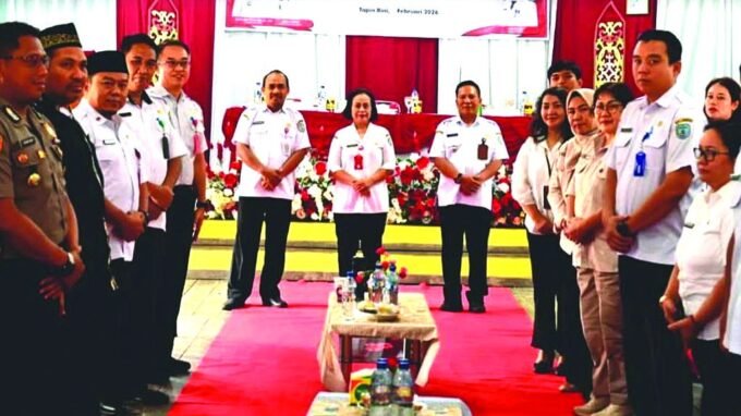 MUSRENBANG: Pemkab Lamandau saat melaksanakan Musrenbang RKPD Lamandau di Kecamatan Lamandau.