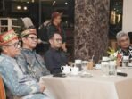 Wali Kota Palangka Raya, Fairid Naparin (tengah) ikuti Rapat Tahunan (RATA) XLIV Rektor Perguruan Tinggi Negeri Anggota BKS-PTN Barat Tahun 2025 di Bahalap Hotel, Sabtu (14/2).