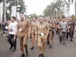 HADIRI: Wali Kota Palangka Raya, Fairid Naparin ikut serta dalam agenda Rakornas tahun 2026, di Sentul International Convention Center (SICC), Bogor, Senin (2/2).