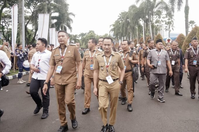 HADIRI: Wali Kota Palangka Raya, Fairid Naparin ikut serta dalam agenda Rakornas tahun 2026, di Sentul International Convention Center (SICC), Bogor, Senin (2/2).