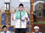 Bupati Barito Utara, H Shalahuddin pada salah satu acara keagamaan, beberapa waktu lalu.