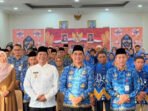 Bupati Batara, H Shalahuddin usai acara pelepasan jemaah umrah di aula rumah jabatan bupati, Rabu (25/3).