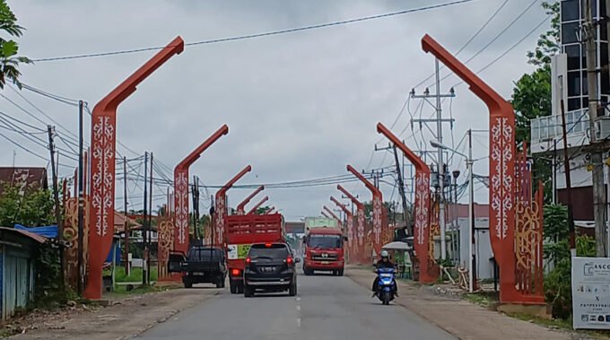 Dalam setahun terakhir ini, Pemkab Kapuas telah melakukan penataan Kota Kuala Kapuas.