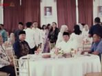 Bupati Kapuas H Muhammad Wiyatno menerima kunjungan Wakil Bupati Kapuas Dodo saat silaturahmi Idulfitri, Sabtu (21/3).