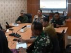 Sekda Lamandau M Irwansyah, saat menghadiri Rakor Lintas Sektoral Bidang Operasional dalam rangka kesiapan Operasi Ketupat Telabang 2026, di Ruang Rapat Polres Lamandau, Jumat (6/3).