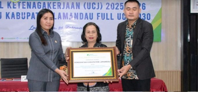 Lamandau Asisten Administrasi Umum Setda Lamandau, Friarayatini di sela-sela kegiatannya saat saat membuka kegiatan High Level Meeting Monev UCJ Tahun 2025, belum lama ini.