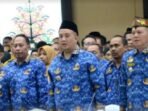 Bupati Lamandau Rizky Aditya Putra, disela-sela kegiatannya saat menghadiri Musrenbang RKPD Kalteng Tahun 2027, di Aula Jayang Tingang, belum lama ini.