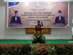 Wali Kota Palangka Raya, Fairid Naparin bertemu sapa dengan Calon Jemaah Haji (CHJ) Kota Palangka Raya pada manasik haji, di aula Arafah Kementerian Haji dan Umrah, beberapa waktu lalu.